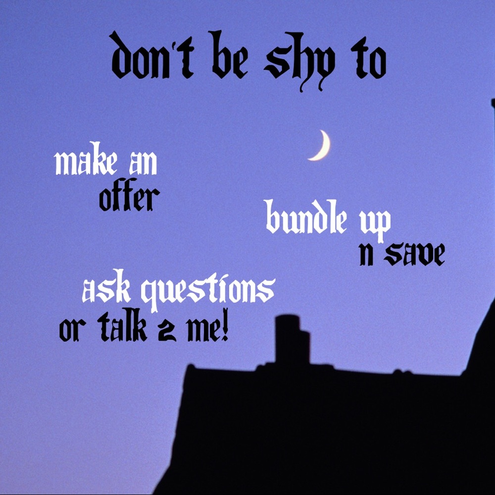 don't be shy...